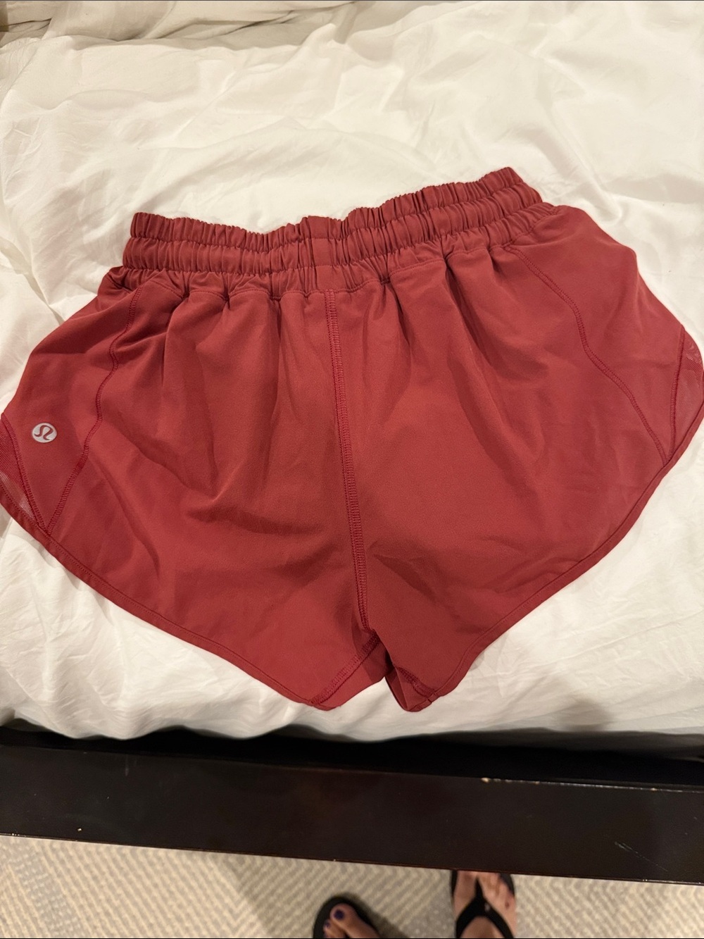 lululemon athletica Women's Deep Red Athletic Shorts